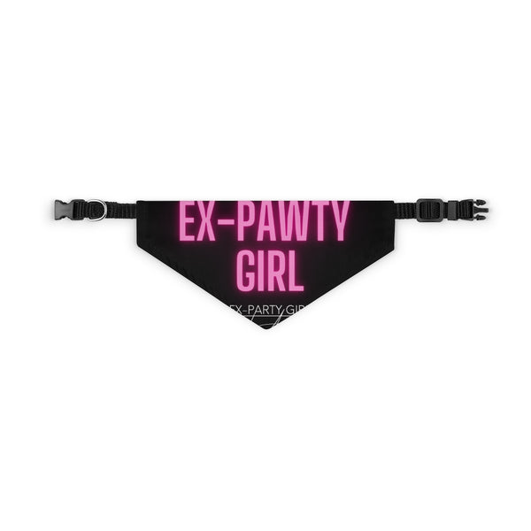 EX-PAWTY GIRL Pet Bandana Collar