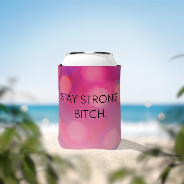 STAY STRONG CAN COOLER