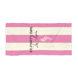 Cabana Logo Flamingo Towel