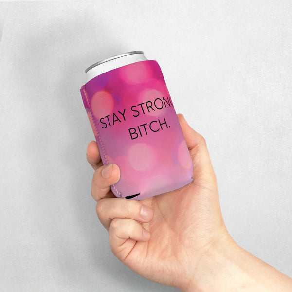 STAY STRONG CAN COOLER